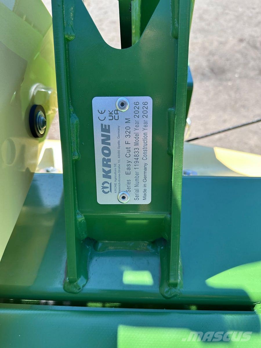 Krone Easy Cut F 320 M Žacie stroje