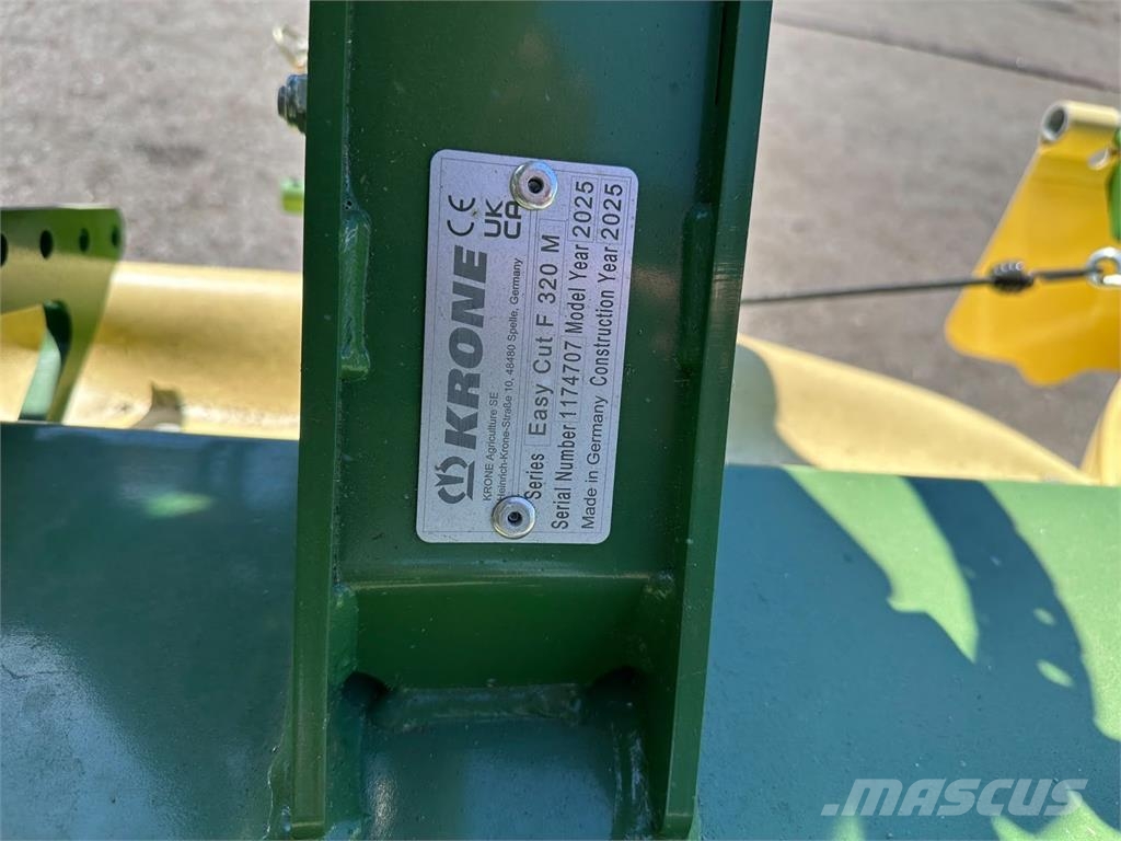 Krone Easy Cut F 320 M Žacie stroje
