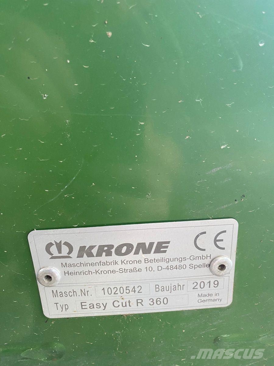 Krone Easy Cut R 360 Žacie stroje