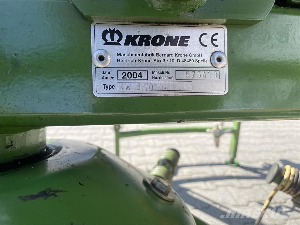 Krone KW 6,70-6 Okretači i sakupljači sijena