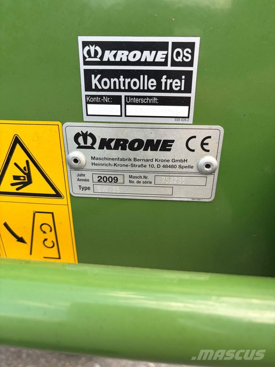 Krone Swadro 35 معدات حصد
