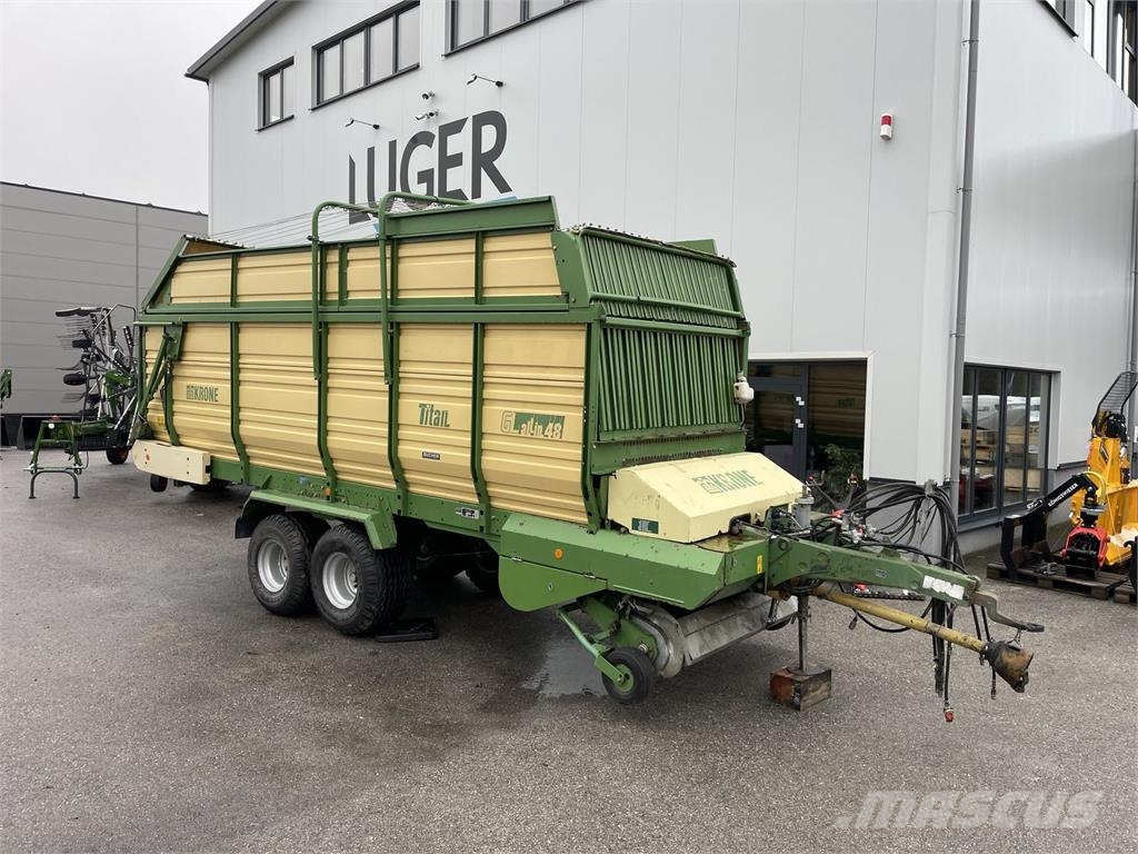 Krone Titan 6/48 GL 自动装载拖车