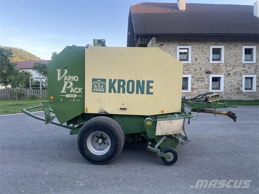 Krone Vario pack 1500 MC Lisy na okrúhle balíky