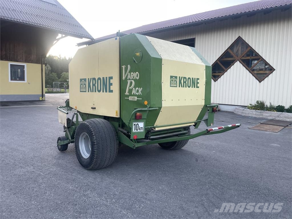 Krone Vario pack 1500 MC Lisy na okrúhle balíky