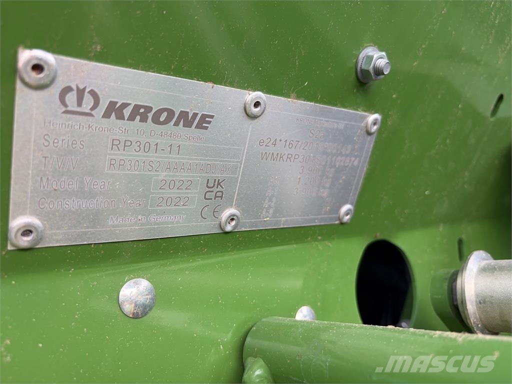 Krone Varipack V 165 XC Plus 圓型牧草打包機