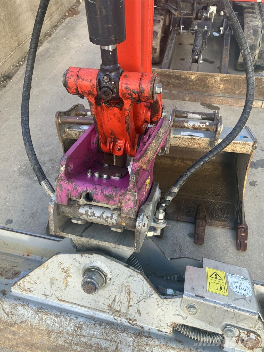 Kubota Bagger KX016-4 Canopy Roomikekskavaatorid
