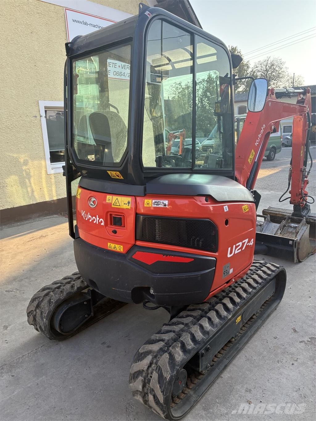 Kubota Bagger U27-4 Miniekskavaatorid < 7 t