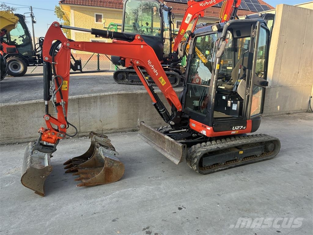Kubota Bagger U27-4 Miniekskavaatorid < 7 t