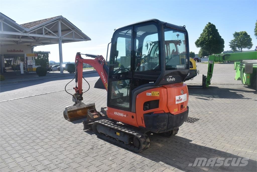 Kubota KX016-4 Minigraafmachines < 7t