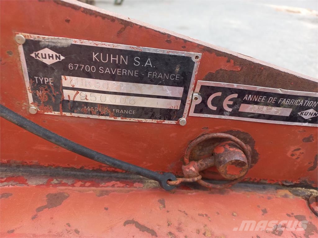 Kuhn HR 302 M Grade de discos