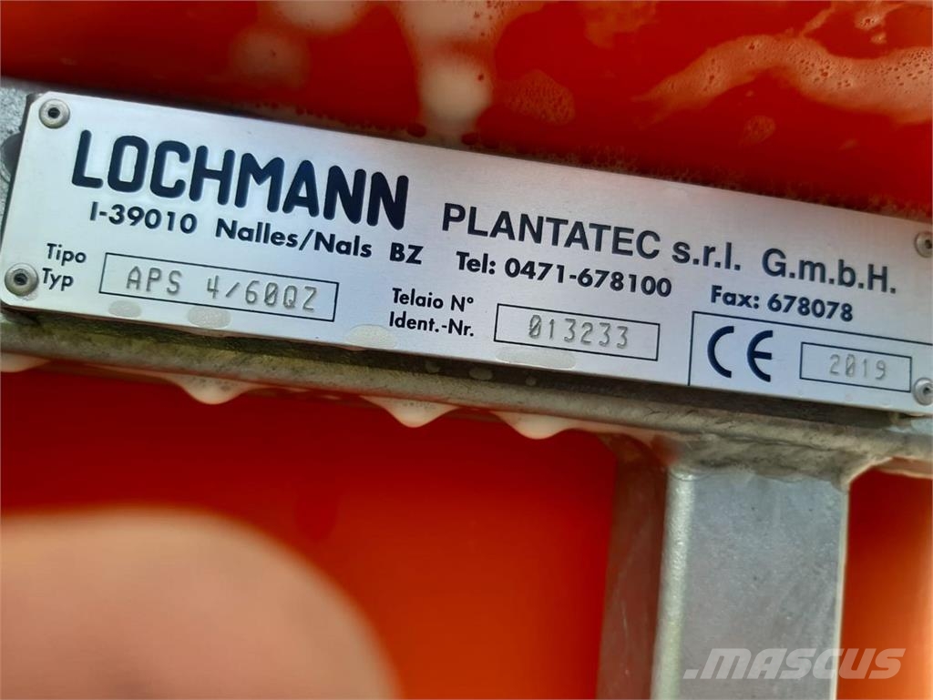Lochmann APS 4/60QZ Trailed sprayers