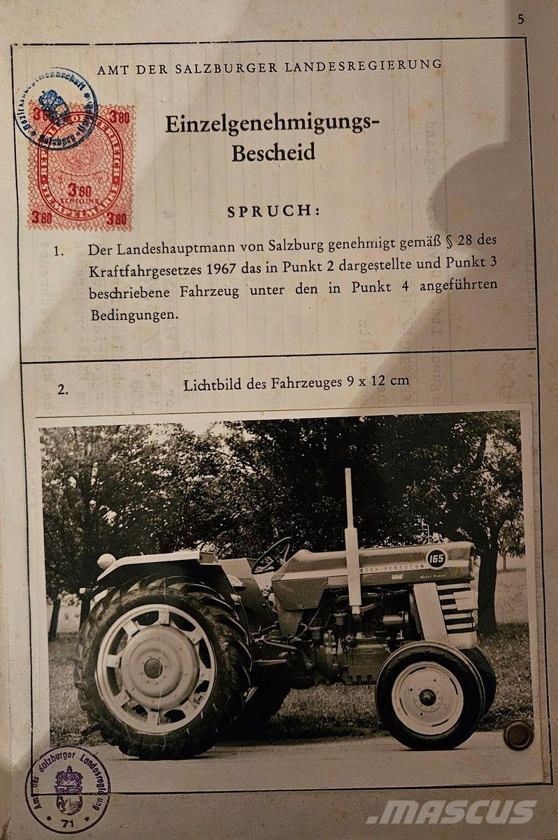 Massey Ferguson 165 MP Super トラクター