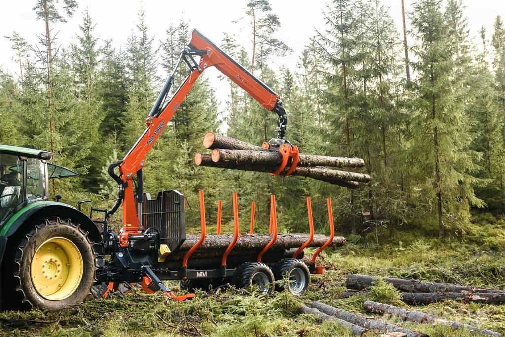  MTM Forest Rückewagen 10 - 17 Tonnen, MTM 7,1m - 9 Meža piekabes