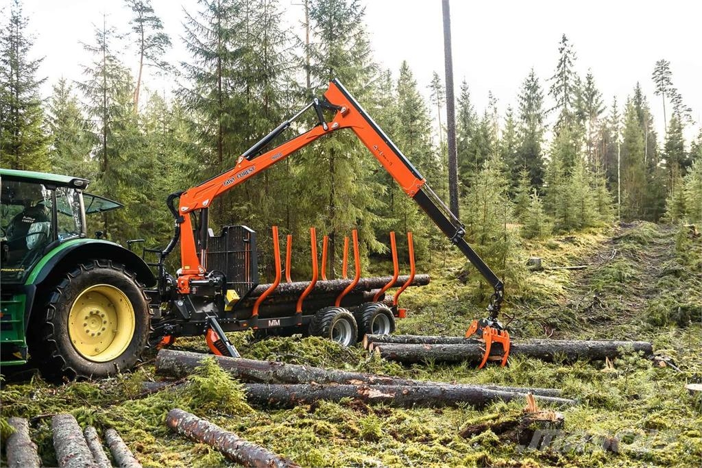  MTM Forest Rückewagen 10 - 17 Tonnen, MTM 7,1m - 9 Meža piekabes