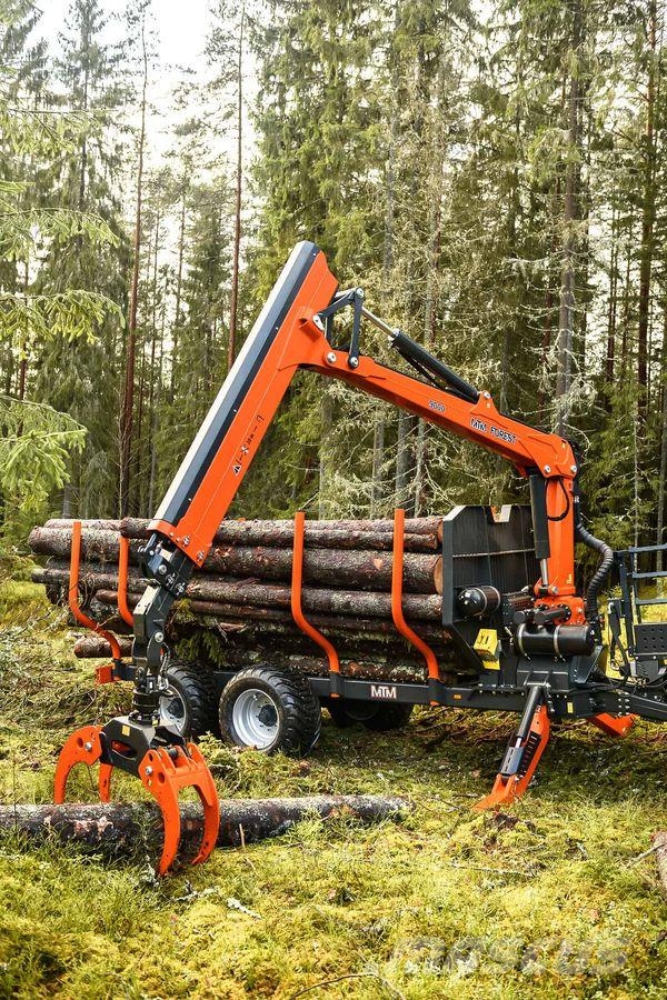  MTM Forest Rückewagen 10 - 17 Tonnen, MTM 7,1m - 9 Meža piekabes
