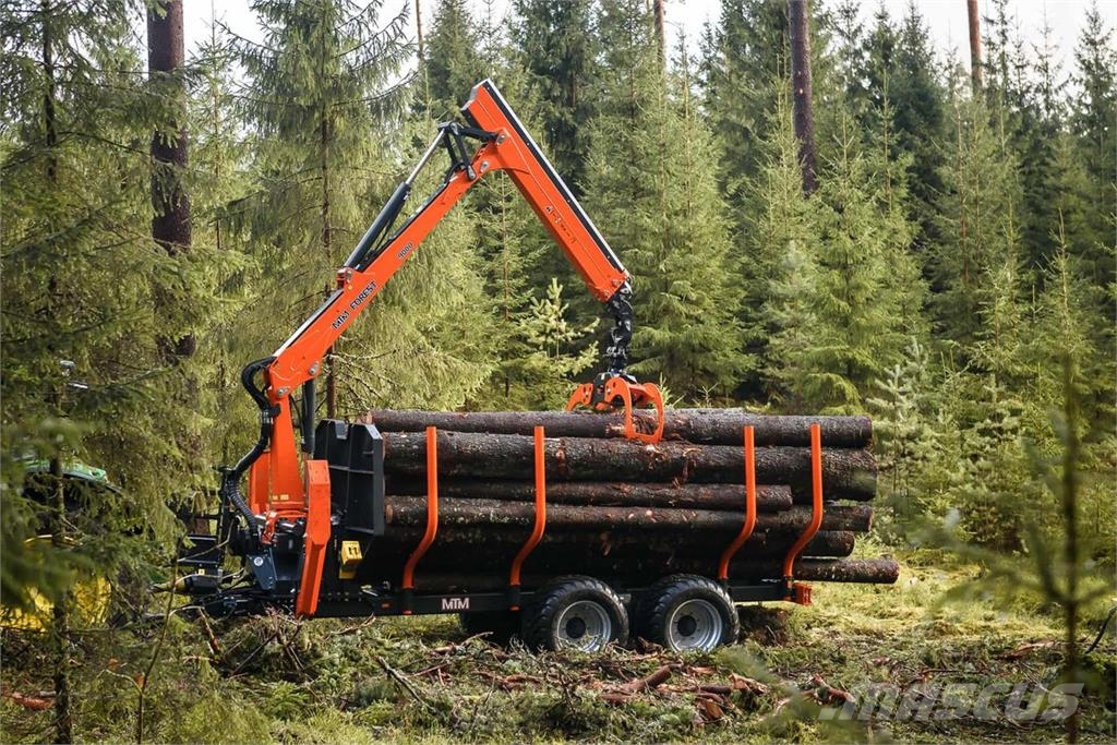  MTM Forest Rückewagen 10 - 17 Tonnen, MTM 7,1m - 9 Meža piekabes