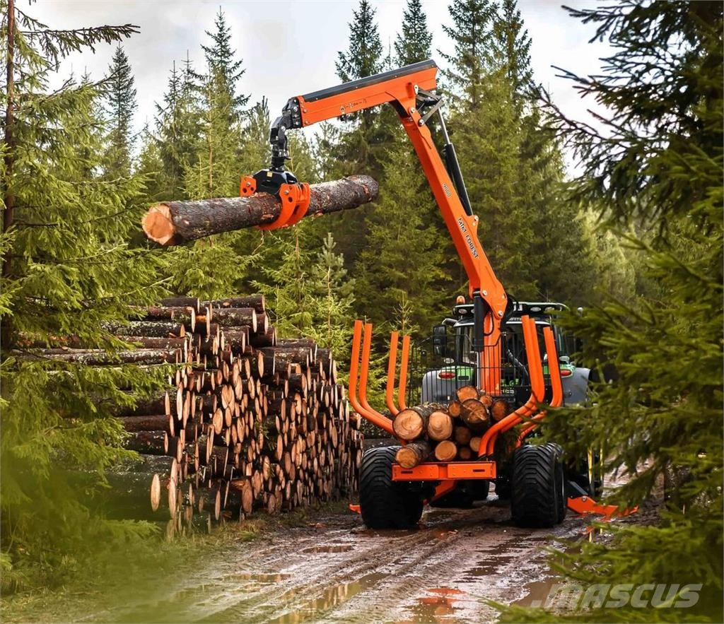  MTM Forest Rückewagen 10 - 17 Tonnen, MTM 7,1m - 9 Meža piekabes