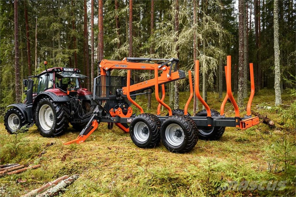  MTM Forest Rückewagen 10 - 17 Tonnen, MTM 7,1m - 9 Meža piekabes