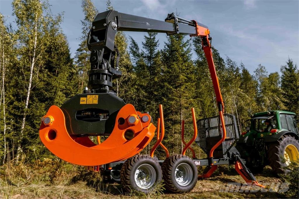  MTM Forest Rückewagen 10 - 17 Tonnen, MTM 7,1m - 9 Meža piekabes