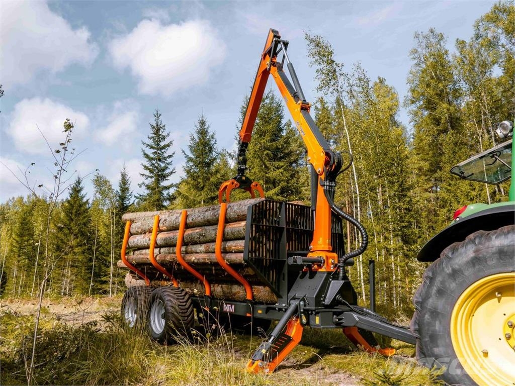  MTM Forest Rückewagen 10 - 17 Tonnen, MTM 7,1m - 9 Meža piekabes