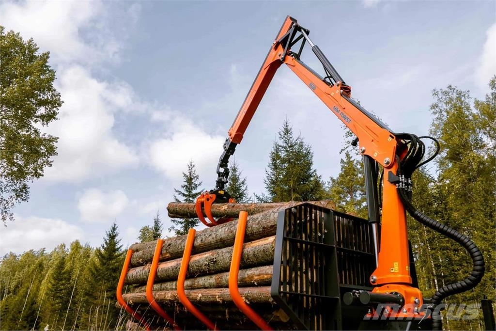  MTM Forest Rückewagen 10 - 17 Tonnen, MTM 7,1m - 9 Meža piekabes