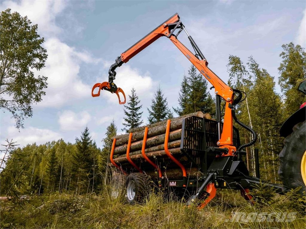  MTM Forest Rückewagen 10 - 17 Tonnen, MTM 7,1m - 9 Meža piekabes