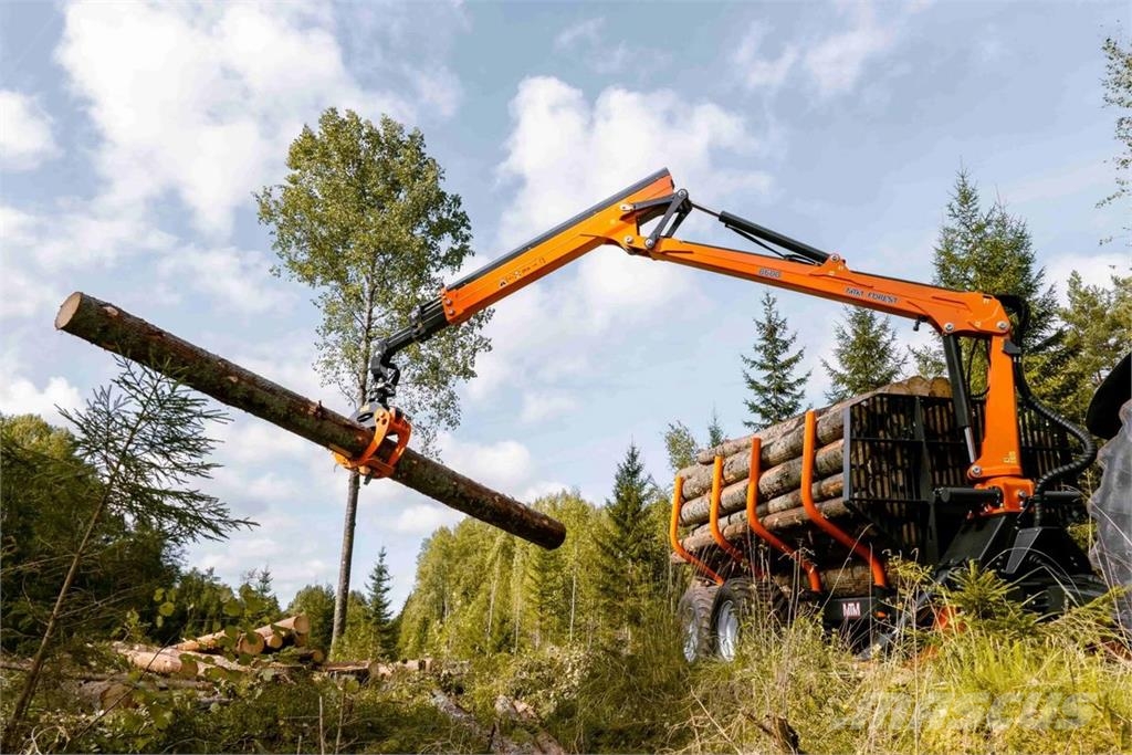  MTM Forest Rückewagen 10 - 17 Tonnen, MTM 7,1m - 9 Meža piekabes
