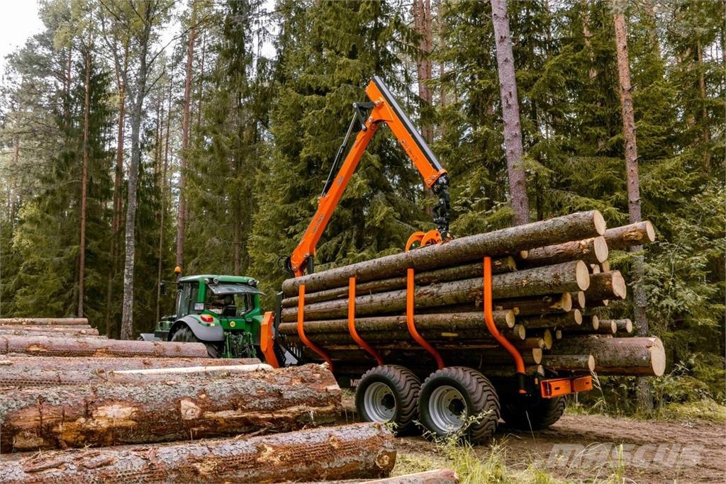  MTM Forest Rückewagen 10 - 17 Tonnen, MTM 7,1m - 9 Meža piekabes