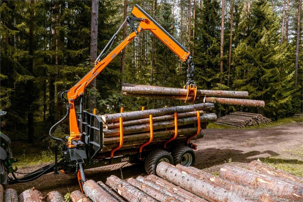  MTM Forest Rückewagen 10 - 17 Tonnen, MTM 7,1m - 9 Meža piekabes