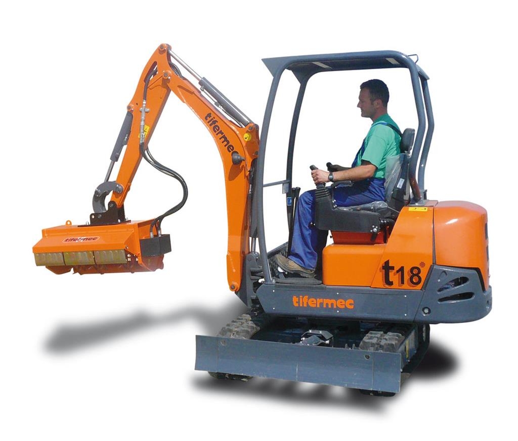  Mulchkopf für Bagger T 130 P Tifermec Costruzioni - Altro