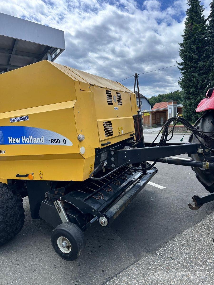 New Holland BR6090 CropCutter Lis na válcové balíky
