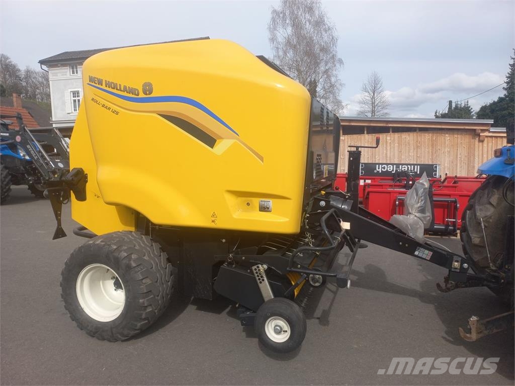 New Holland Roll Bar 125 Rundballenpressen