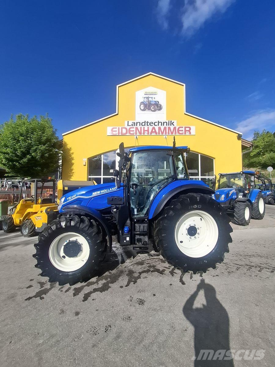 New Holland T5.100 Utility Dual Command Tractors