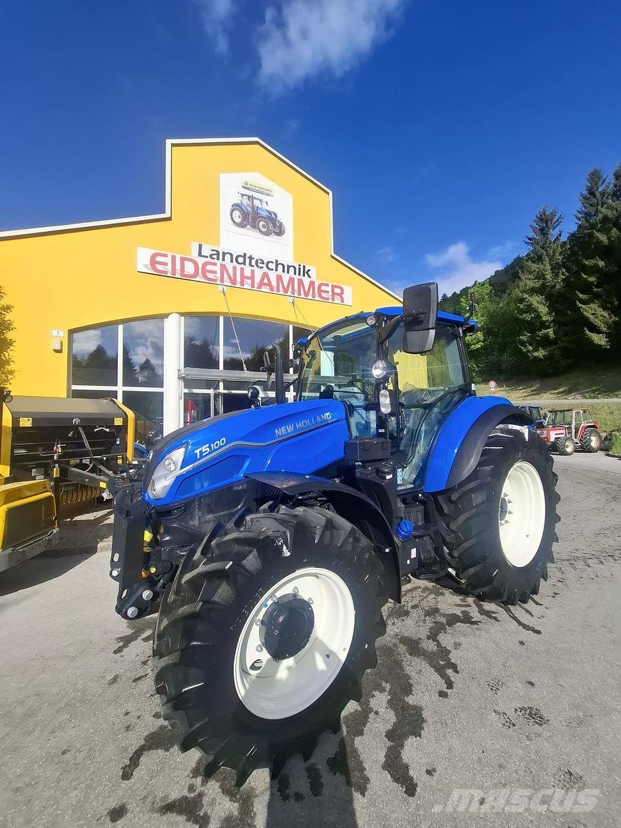 New Holland T5.100 Utility Dual Command Tractors