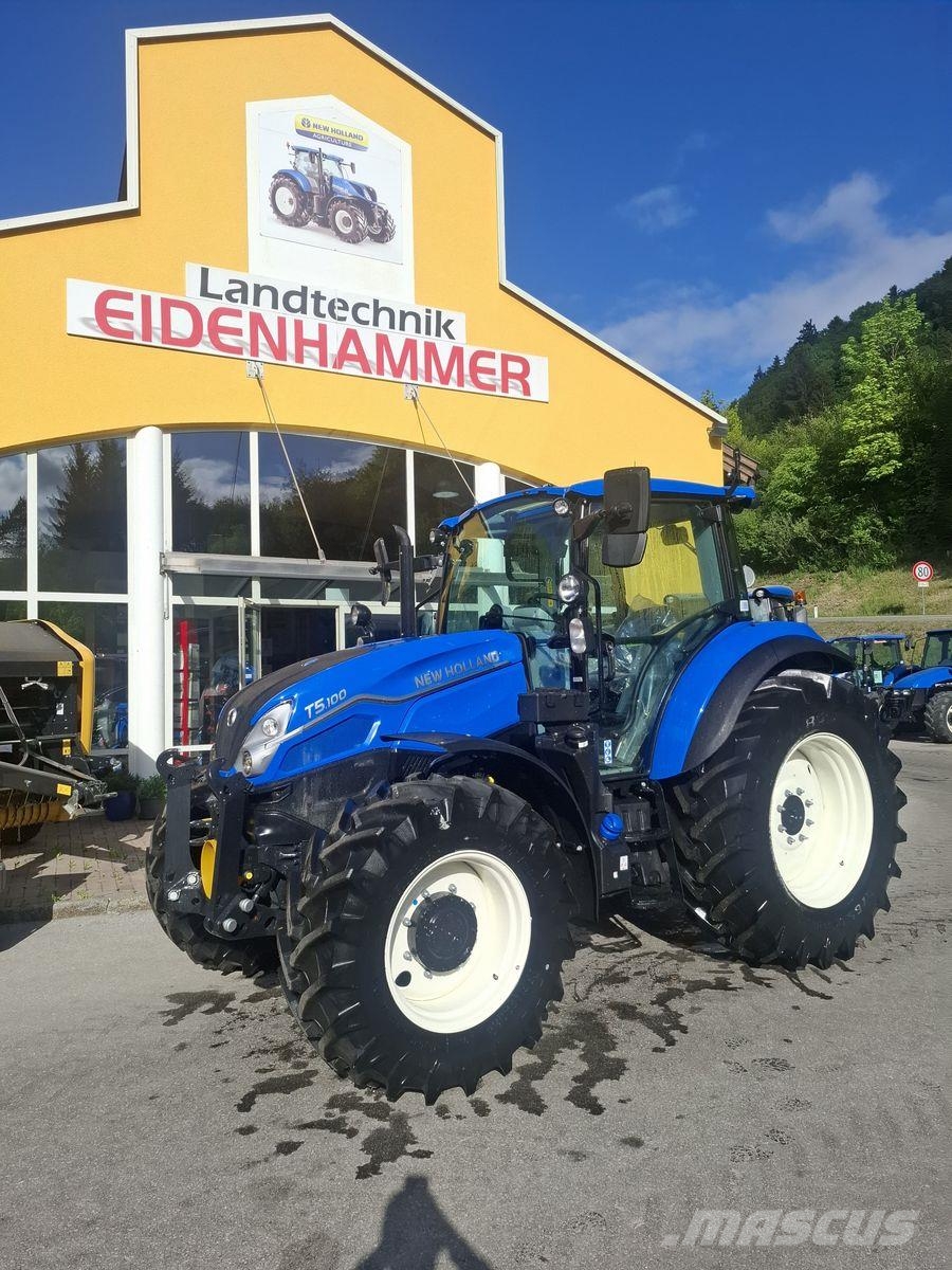 New Holland T5.100 Utility Dual Command Tractors