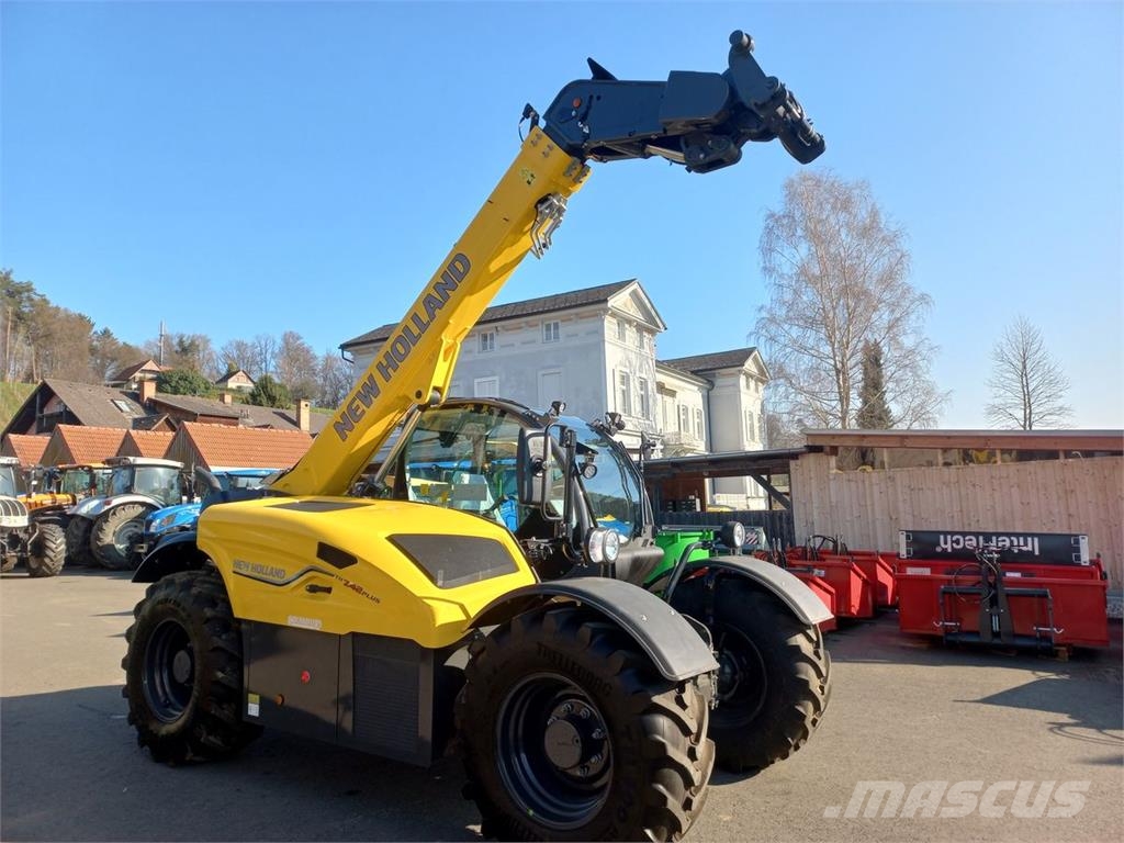 New Holland TH 7.42 Plus مناولات متداخلة