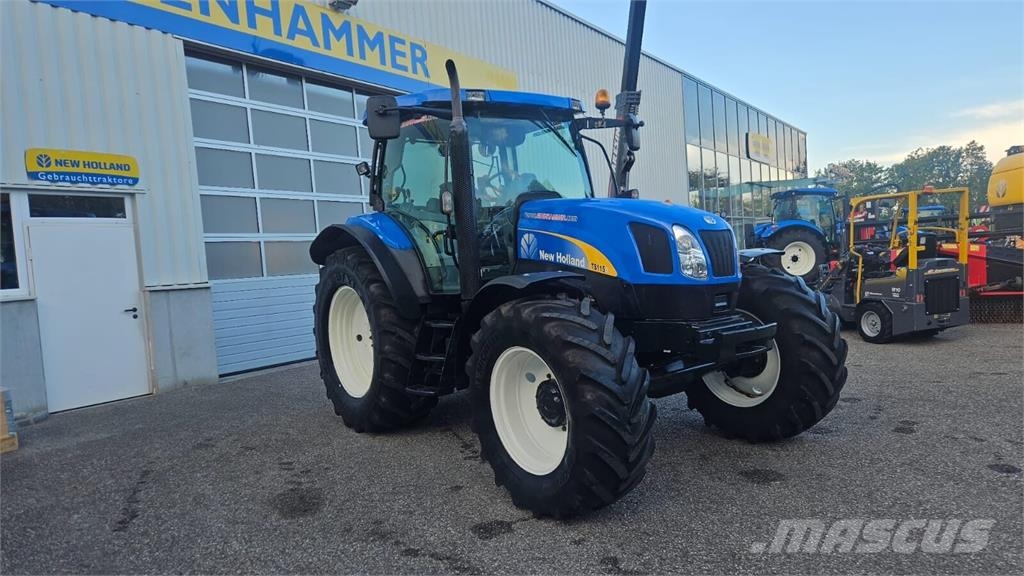 New Holland TS 115 الجرارات