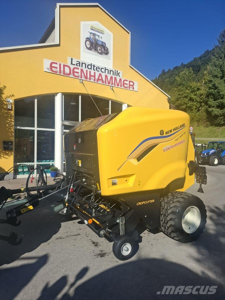 New Holland VORFÜHRMASCHINE Rollbar 125 Rundballenpressen