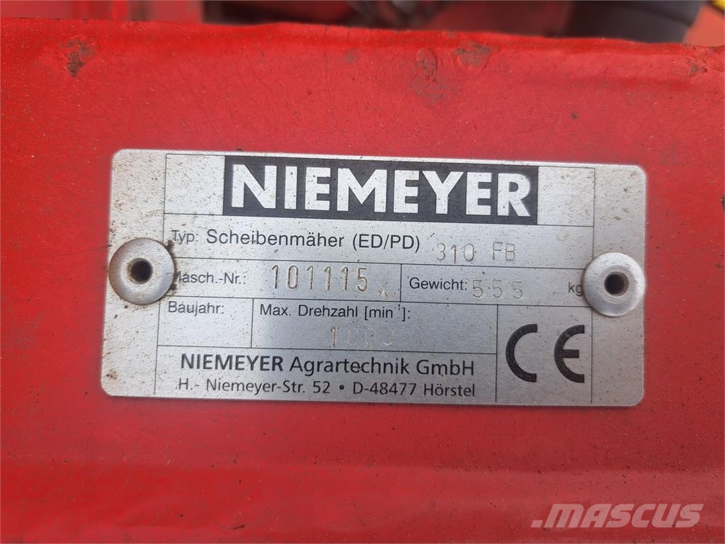 Niemeyer Eurodisc 310 -FB Kosiarki