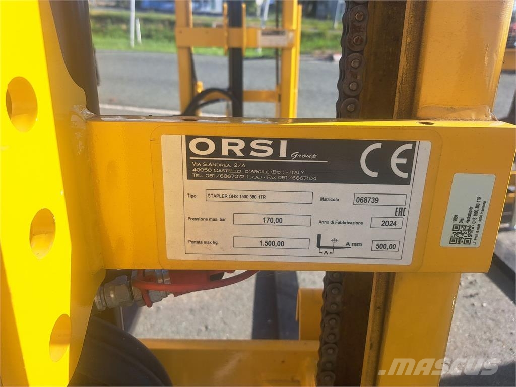 Orsi OHS 1500.380 1 TR Cits traktoru papildaprīkojums