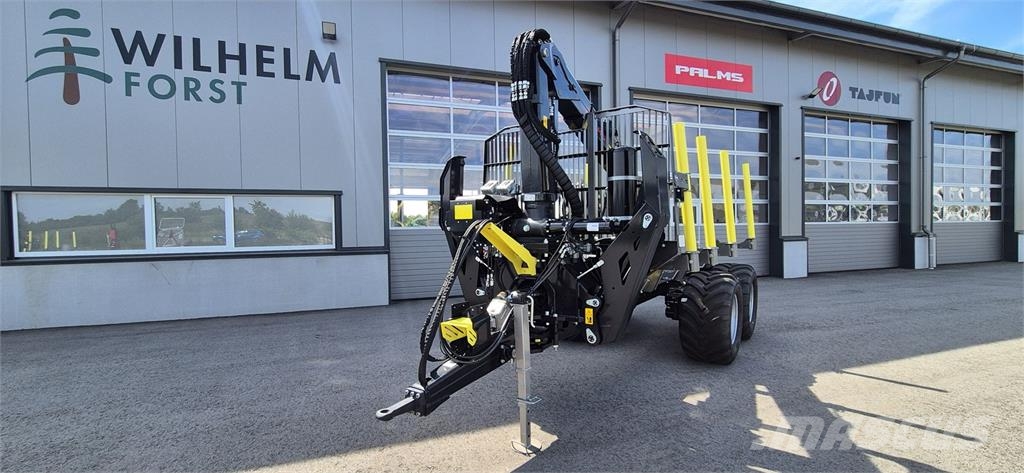 Palms H 12U WD mit Antrieb BB250 Remorque forestière avec grue