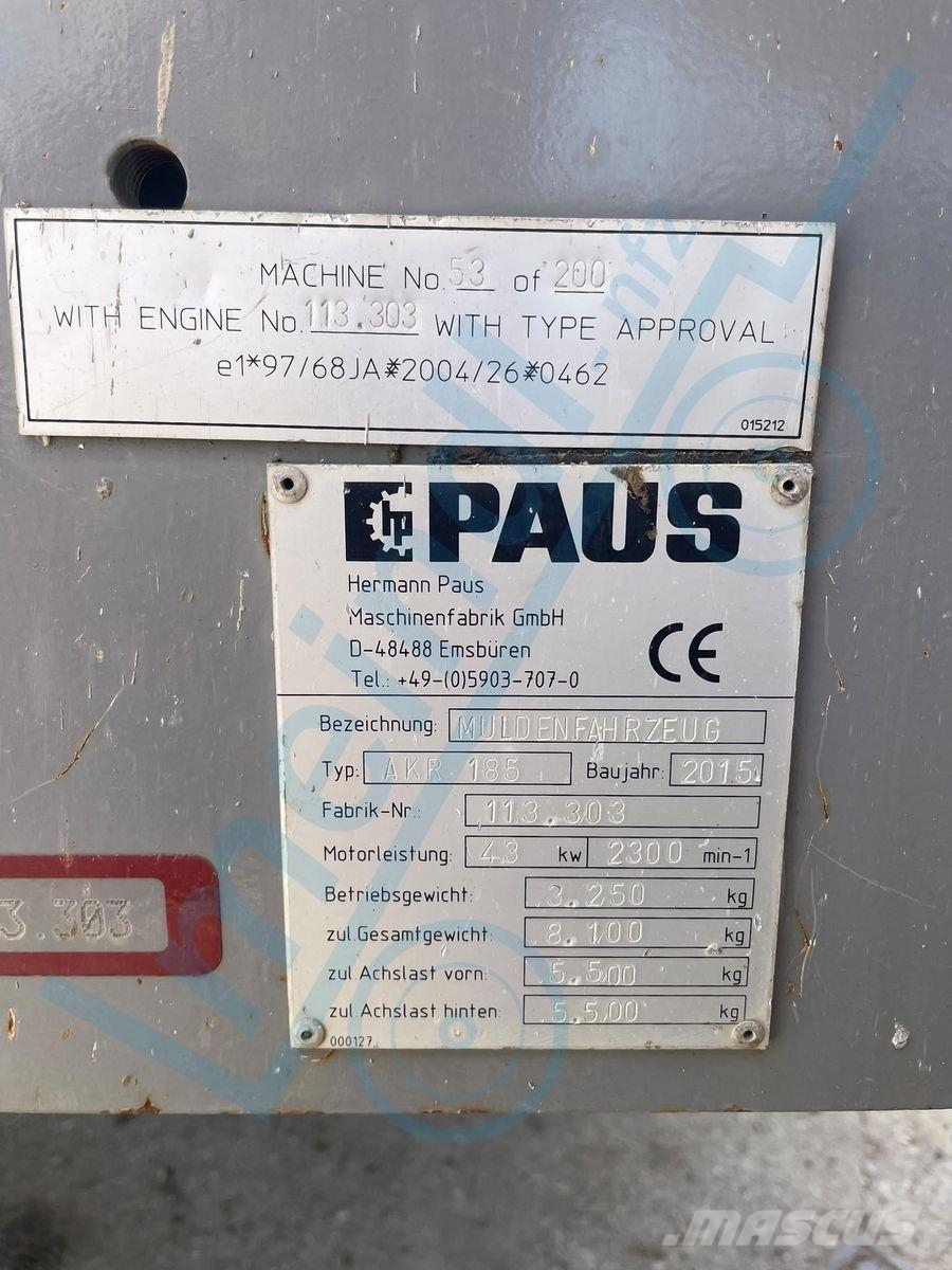 Paus Dumper Minidumper