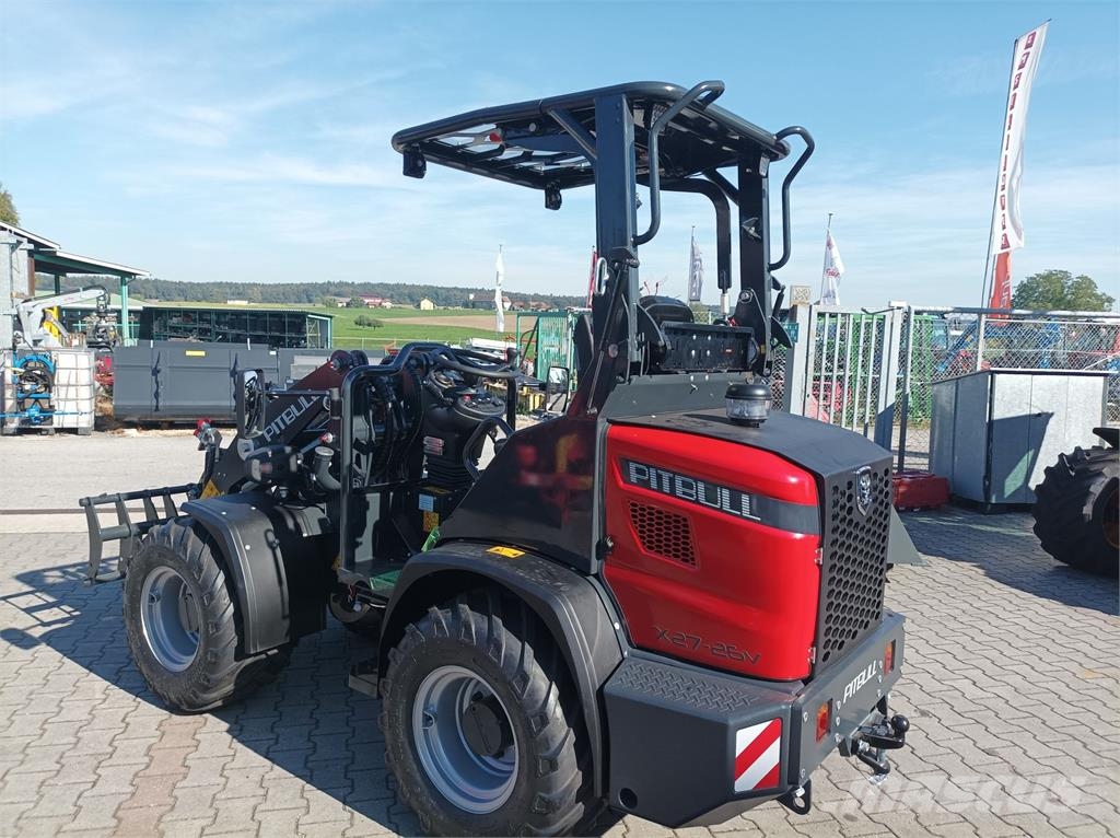 Pitbull X27-45 Mit Klappdach NEU Messe 24-25 Oktober Cargadoras y excavadoras frontales