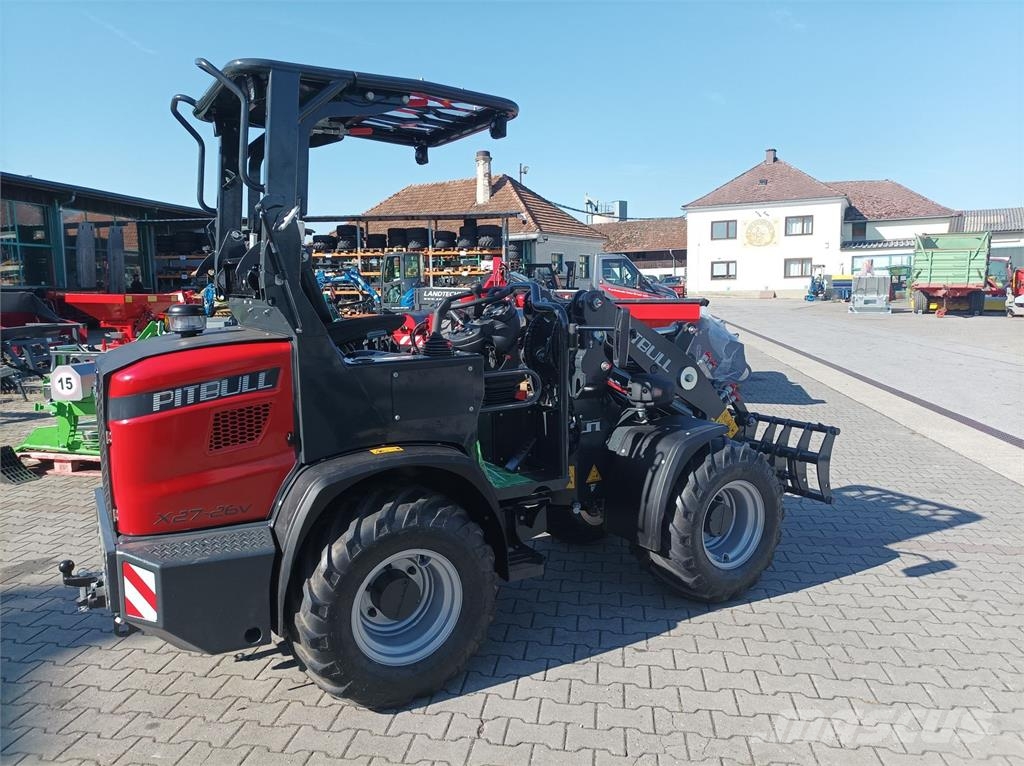 Pitbull X27-45 Mit Klappdach NEU Messe 24-25 Oktober Cargadoras y excavadoras frontales