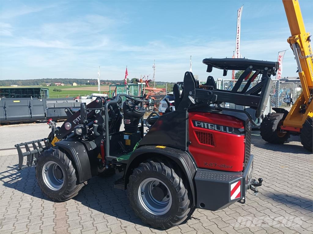 Pitbull X27-45 Mit Klappdach NEU Messe 24-25 Oktober Cargadoras y excavadoras frontales