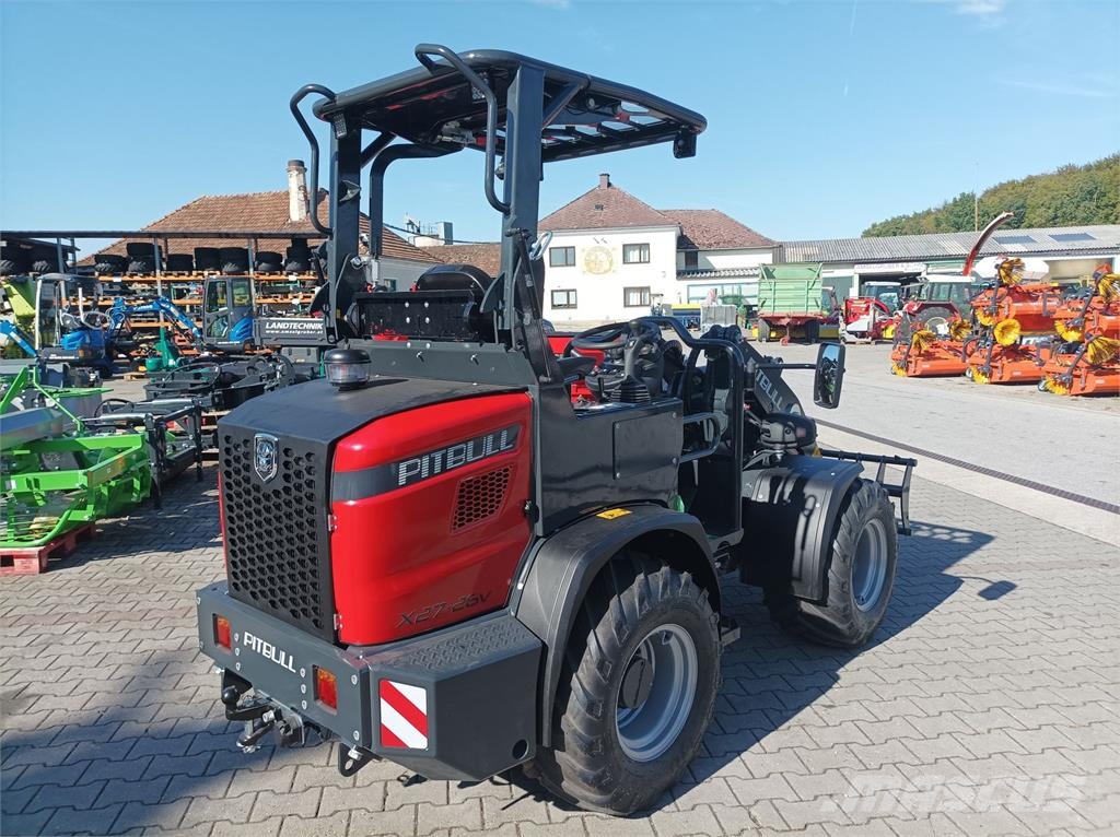 Pitbull X27-45 Mit Klappdach NEU Messe 24-25 Oktober Cargadoras y excavadoras frontales