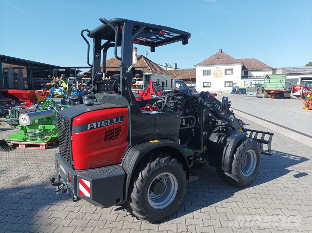 Pitbull X27-45 Mit Klappdach NEU Messe 24-25 Oktober Cargadoras y excavadoras frontales