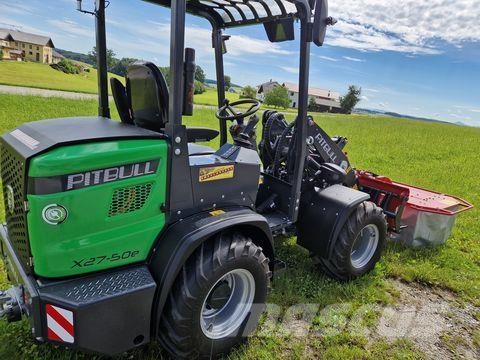 Pitbull X27-50e Elektrohoflader - der Stärkste! Челни товарачи и багери
