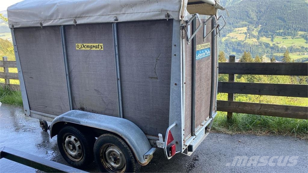 Pongratz Autoanhänger Tandem Viehtransport Otros remolques