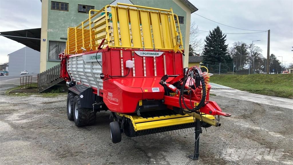Pöttinger Boss 3240 DB Master Önrakodó pótkocsik
